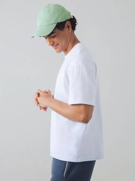 Honest Basics Honest Basics Hipster Shirt aus Bio- und recycelter Baumwolle, Weiß, – Produktbild 2 von 4