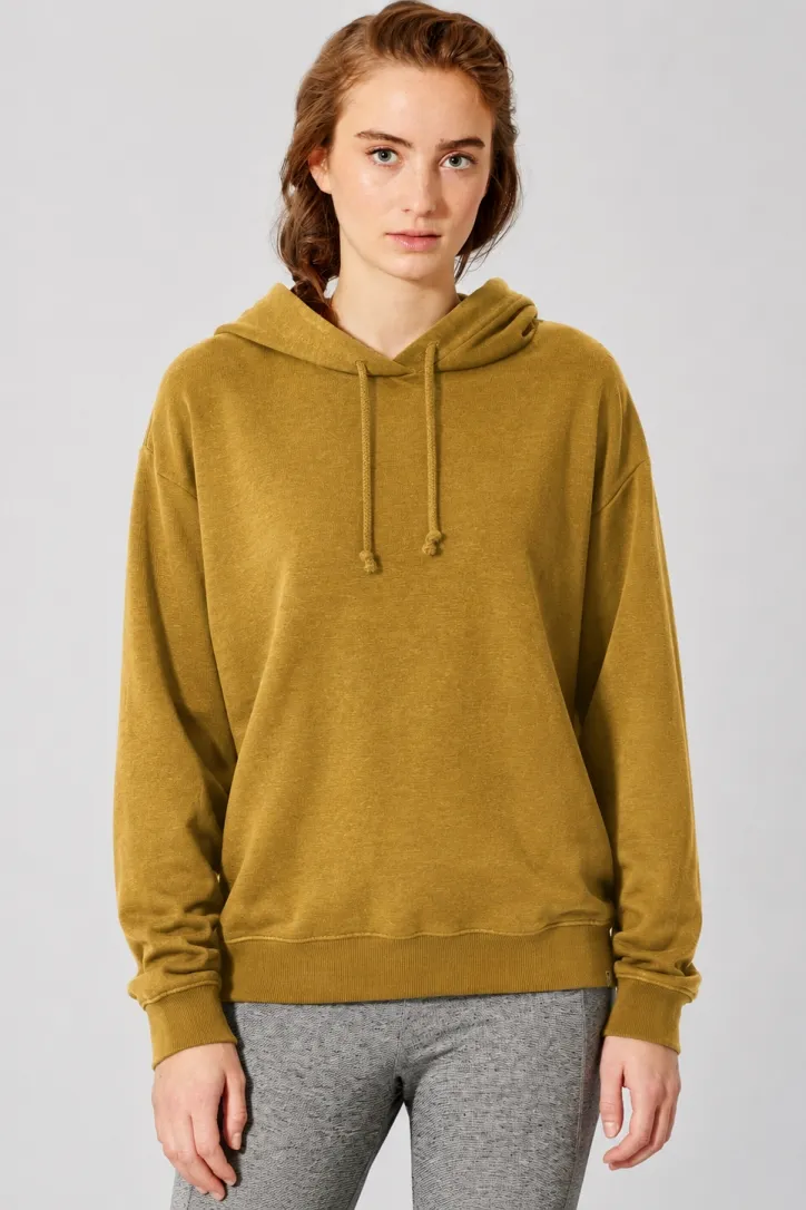 HempAge Hempage Damen vegan Bequemer Hoodie In Der Farbe Peanut Brown, Braun, – Produktbild 2 von 2