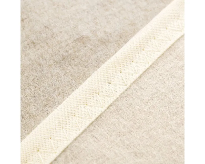 Dormisette Matratzenschutzbezug Protect & Care Dormisette, Matratzenauflage aus Baumwolle und Leinen, Beige, – Produktbild 4 von 5