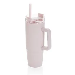 XD Collection XD Collection Tana Becher aus RCS recyceltem Kunststoff mit Griff 900ml, Rosa, – Produktbild 1 von 1