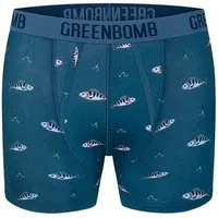 GreenBomb GREENBOMB Perch Trunk - Figurbetonte Trunk aus Bio-Baumwoll Mix / hochwertiger Print / GOTS / Fair & Vegan – Produktbild 1 von 1