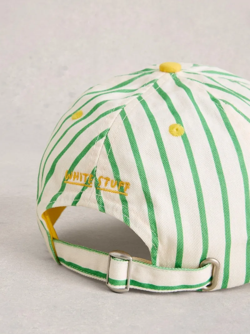 White Stuff Bestickte Baseballkappe - Einheitsgröße, Elfenbein multi, – Produktbild 2 von 2