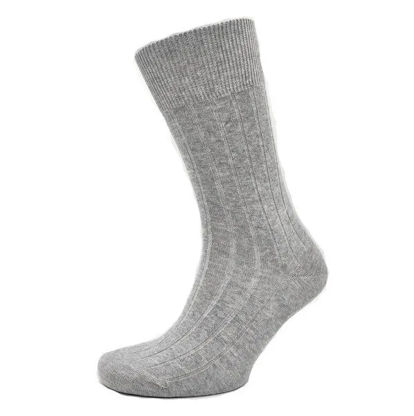 BLS Organic BLS Organic 4er Pack GOTS zertifiziert 98 % Bio-Baumwolle Rippe gemustert Herren Socken, Schwarz, – Produktbild 1 von 2
