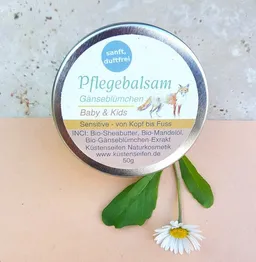 Küstenseifen Manufaktur Küstenseifen Manufaktur Baby & Kids Pflegebalsam - sensitive Gänseblümchen – Produktbild 1 von 1