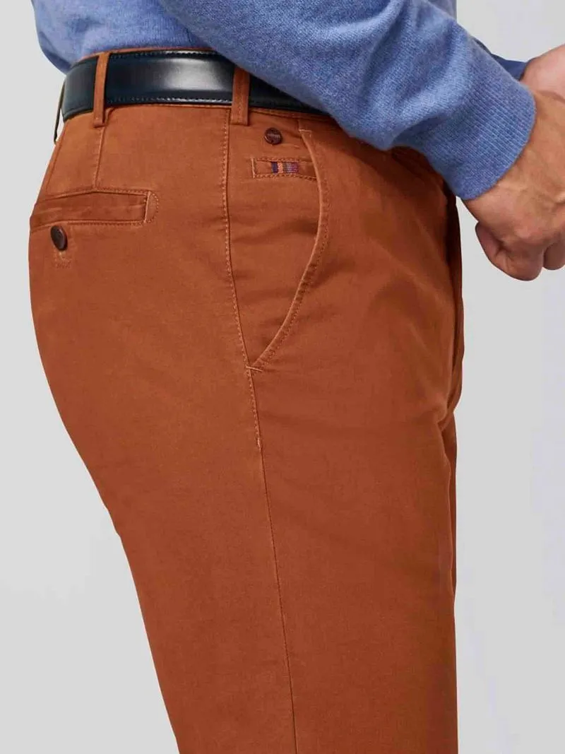 Meyer Meyer Hose Roma Jeans Cognac - Größe 102, Cognac, – Produktbild 2 von 5