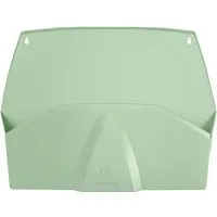 Exacompta Exacompta Wandprospekthalter "AutentiK" horizontal, 1 Fach, 72 x 382 x 289 mm, salbei – Produktbild 1 von 1