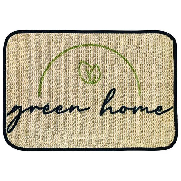 4betterdays 4betterdays Fußmatte | 'green home' | 45 x 90 cm | Sisal | Naturlatex – Produktbild 1 von 4