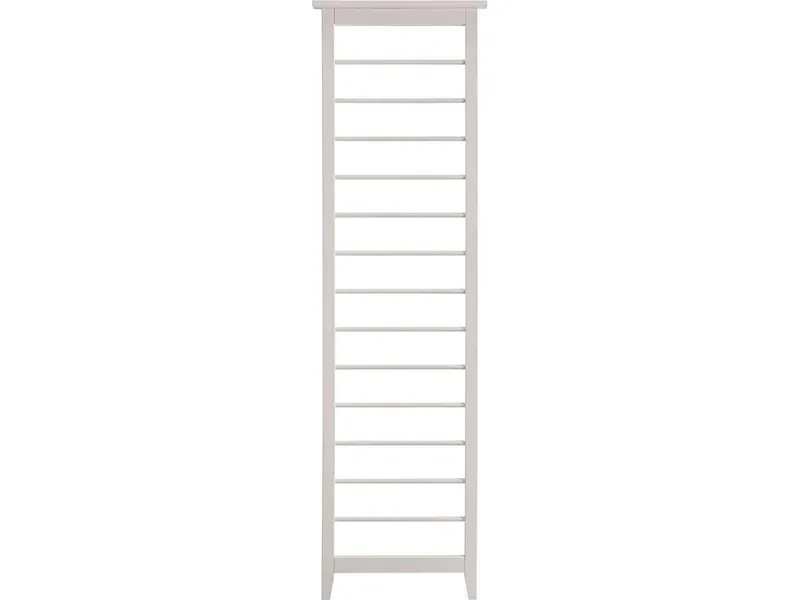 Rippenelement Garderobe "Solvita", B 58 x T 7,5 x H 200 cm, Kiefer weiß – Produktbild 1 von 1