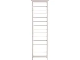 Rippenelement Garderobe "Solvita", B 58 x T 7,5 x H 200 cm, Kiefer weiß – Produktbild 1 von 1