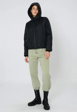 THOKKTHOKK ThokkThokk Damen vegan Kurze Schwarze Jacke – Produktbild 1 von 1