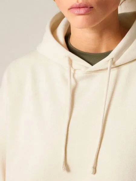 Human Family Human Family Bio Damen-Hoodie „Relax – Simple Beauty“, Natural, – Produktbild 2 von 4