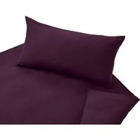 Cotonea Cotonea Bio Edel-Biber-Bettwäsche Classic, Beere (lila), – Produktbild 1 von 1