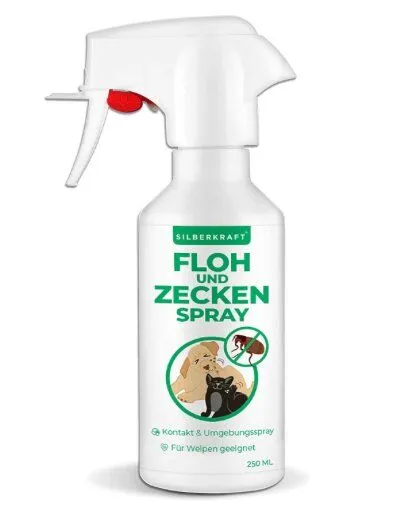 Silberkraft Silberkraft Floh - und Zeckenspray für Hund & Katze – Produktbild 2 von 4