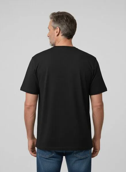 UNIPOLAR UNIPOLAR Oversized T-Shirt Modell: Free, Black, – Produktbild 3 von 6