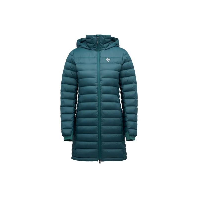 Black Diamond Lange Daunenjacke Damen Black Diamond Access 2,0, Turquoise, – Produktbild 2 von 2