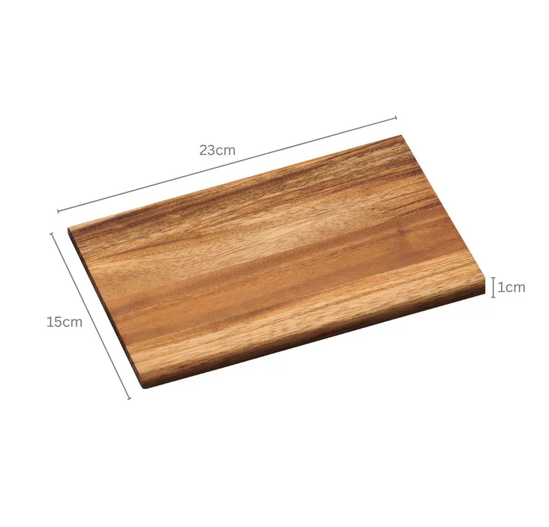 Kesper Kesper Frühstücksbrett Vesperbrett, Akazie, FSC, Akazienholz, (Set, 5-St), 5er Set, Beige, – Produktbild 5 von 5