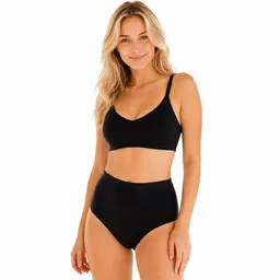 Bruno Barella Bruno Barella GOTS® Zertifizierter Maxi Slip Damen Schwarz aus Bio-Baumwolle – Produktbild 1 von 1