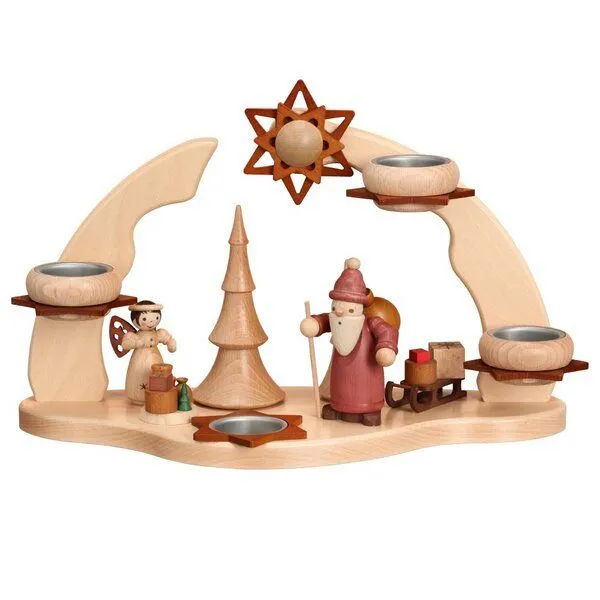 Zeidler Erzgebirge Zeidler Erzgebirge Adventsbogen bestückt aus dem Erzgebirge – Produktbild 1 von 1