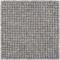 myfelt myfelt Filzkugel Sitzauflage (⌀ 36 cm, 36 x 36 cm), Grau meliert (carl), – Produktbild 1 von 1
