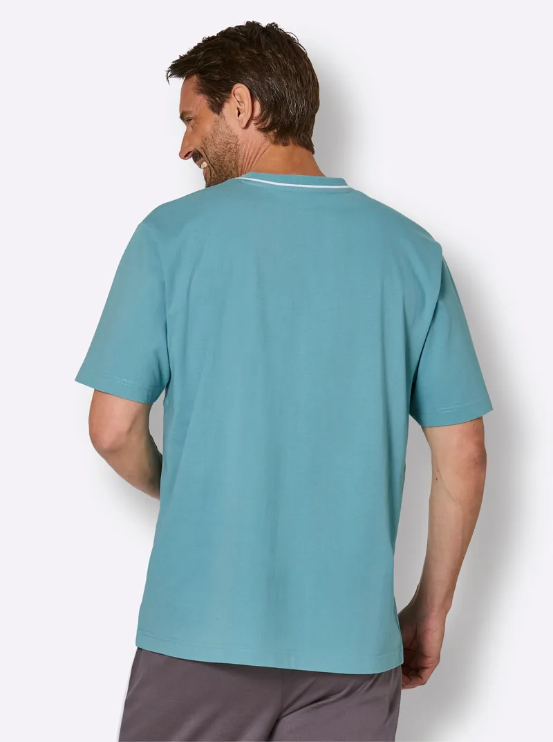 wäschepur men Schlafanzug-Shirt ozean, Ozean, – Produktbild 2 von 2