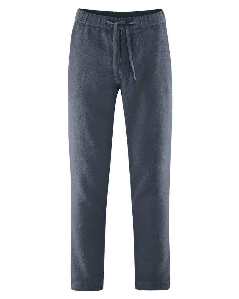 HempAge Hempage Herren vegan Hose Unisex Dunkelgrau, Grau, – Produktbild 1 von 2
