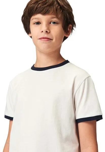Band of Rascals Band of Rascals Ringer T-Shirt, White-navy, – Produktbild 4 von 4