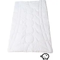 Steppdecke "Kontur Extra Leicht" 200 x 220 cm, mit Schafschurwollfüllung 880 g – Produktbild 1 von 1