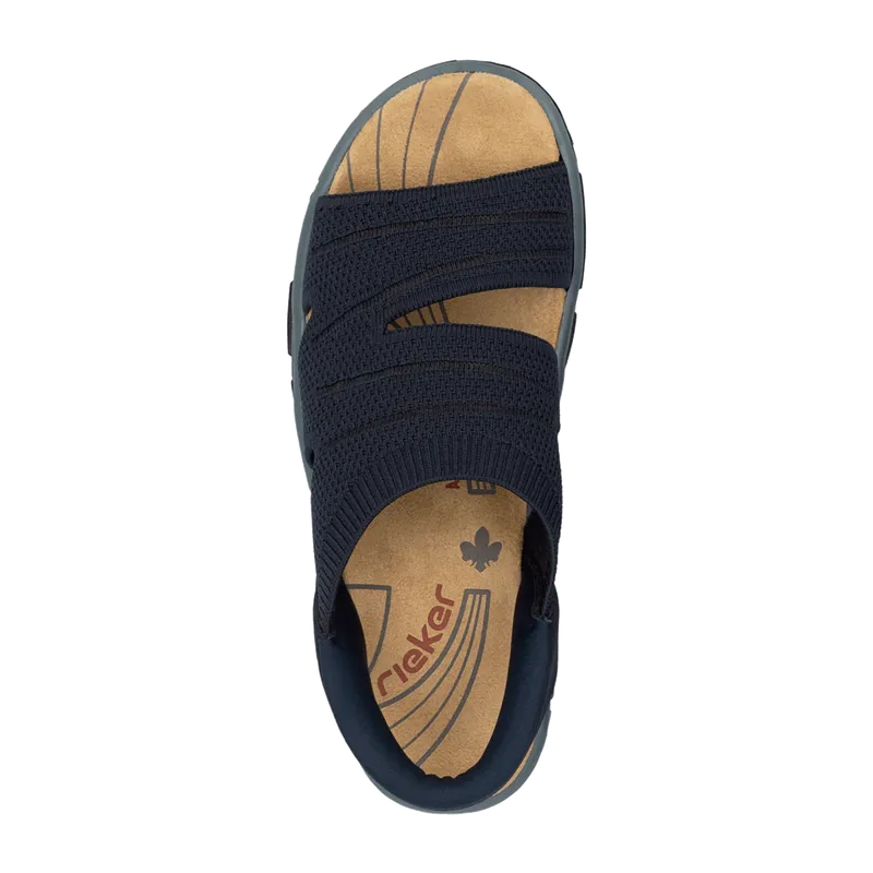 Rieker Rieker 6889514 688 für Damen, blau, Größe 42 EU, Blau, – Produktbild 2 von 6