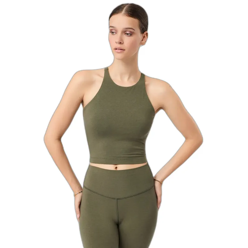 mandala Frauen Top mit gekreuztem Trägerdesign Mandala Cross, Vert, – Produktbild 1 von 1