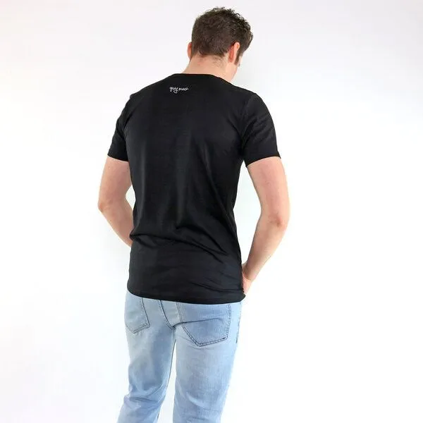 Gary Mash GARY MASH Shirt Da Vinci aus Modal®-Mix Schwarz, Schwarz, – Produktbild 4 von 4