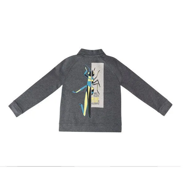 Marraine Kids Marraine Kids Sweatjacke aus Bio Baumwolle Ant – Produktbild 2 von 4