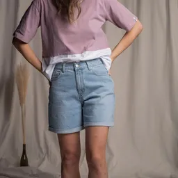 Vresh Clothing Vresh Clothing Stev - Jeans-Shorts aus Biobaumwolle – Produktbild 1 von 1