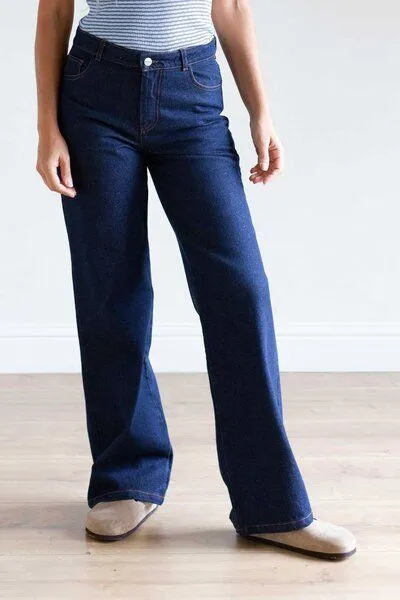 TWOTHIRDS TWOTHIRDS Denim-Hose Esme, Blue denim, – Produktbild 3 von 3