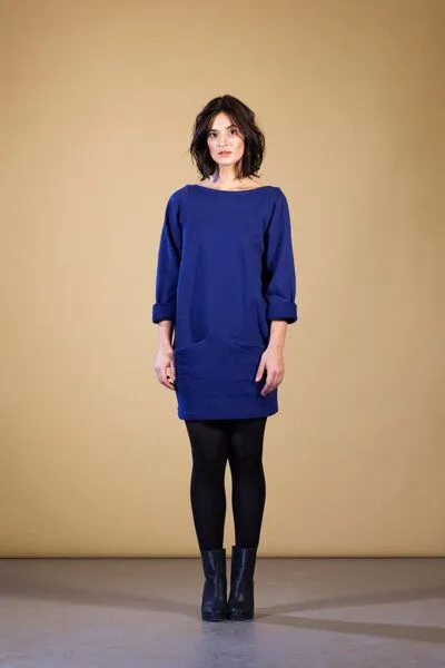 FORMAT FORMAT DEAR dress, Dunkelgrau, – Produktbild 3 von 3