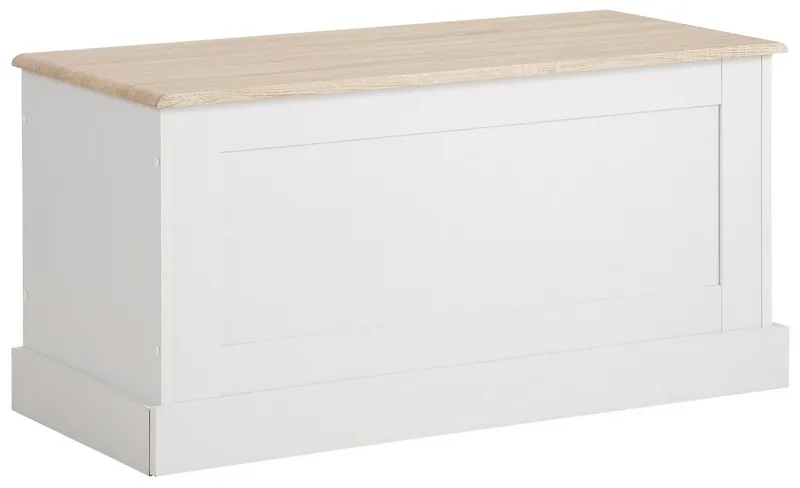 OTTO home Sitzbank Binz, zwei unterschiedliche Farbvarianten, mit Stauraum, Breite 90 cm, Weiß, – Produktbild 2 von 5