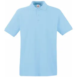 Fruit Of The Loom Fruit of the Loom Cotton Classics-16.3218 Piqué Polo  Gr. 2XL sky blue – Produktbild 1 von 1