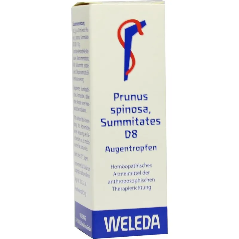 Weleda WELEDA PRUNUS SPINOSA SUMMITATES D 8 Augentropfen 10 ml Augentropfen – Produktbild 1 von 1