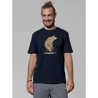 watapparel watapparel T-Shirt Unisex Fahrradbär, French navy, – Produktbild 1 von 1