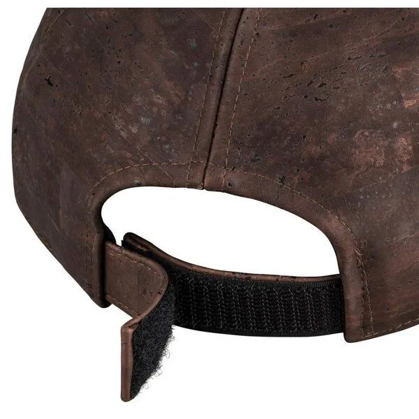 Kork-Deko Kork-Deko Basballcap aus Kork | Cap Schirmmütze aus Kork - beige oder dunkelbraun, Braun, – Produktbild 1 von 4