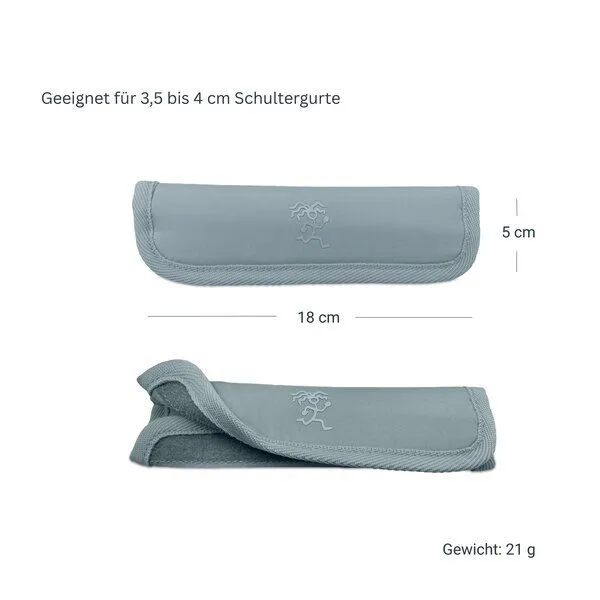 FUCHS & REBELL FUCHS & REBELL Schulterpolster für Crossbody Bags BELA & MIKA, Hell blau, – Produktbild 2 von 3