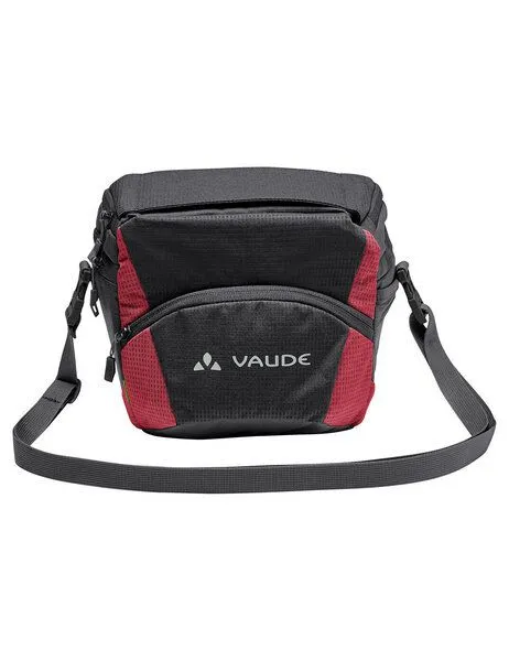Vaude VAUDE Lenkertaschen OnTour Box M (KLICKfix ready), Black/carmine, – Produktbild 7 von 7