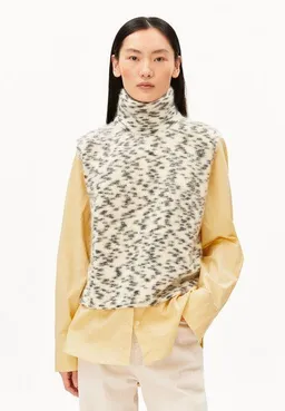 ARMEDANGELS ARMEDANGELS MOHAIR BLEND DOTS Damen Strickweste aus Woll-Mohair-Mix – Produktbild 1 von 1
