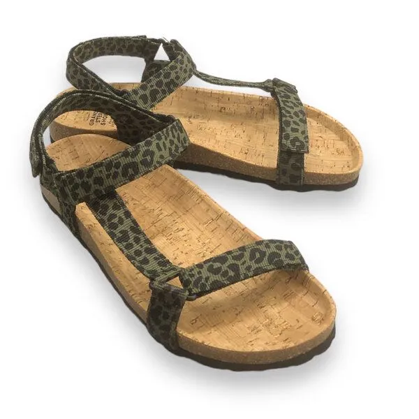 Grand Step Shoes Grand Step Shoes Vegane Sandale Levi, Olive, – Produktbild 1 von 3
