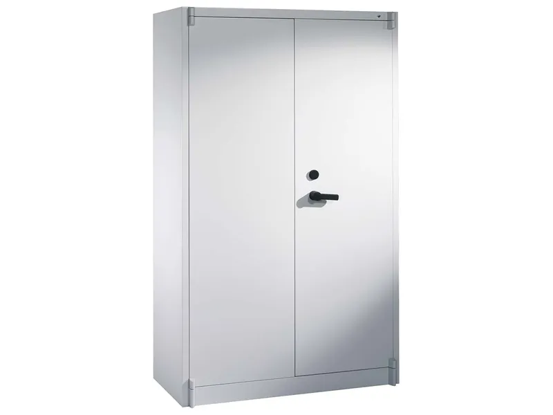 C+P C+P Feuergeschützte Flügeltürenschrank lichtgrau B 120 cm, H 195 cm – Produktbild 2 von 3