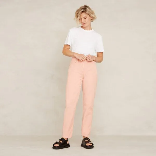 Kings Of Indigo Kings Of Indigo Caroline Cropped, Rosa (vintage pink), – Produktbild 4 von 4