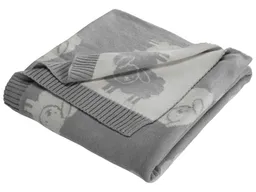 HANS NATUR Babydecke Baumwolle, Schäfchen grey Maße 80 x 100 cm – Produktbild 1 von 1