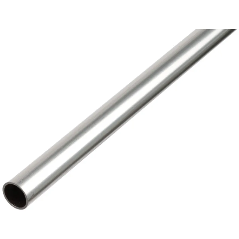 Alberts ALBERTS BA-Profil, rund, Alu natur, LxØxS 1000 x 15 x 1 mm – Produktbild 1 von 1