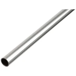 Alberts ALBERTS BA-Profil, rund, Alu natur, LxØxS 1000 x 15 x 1 mm – Produktbild 1 von 1