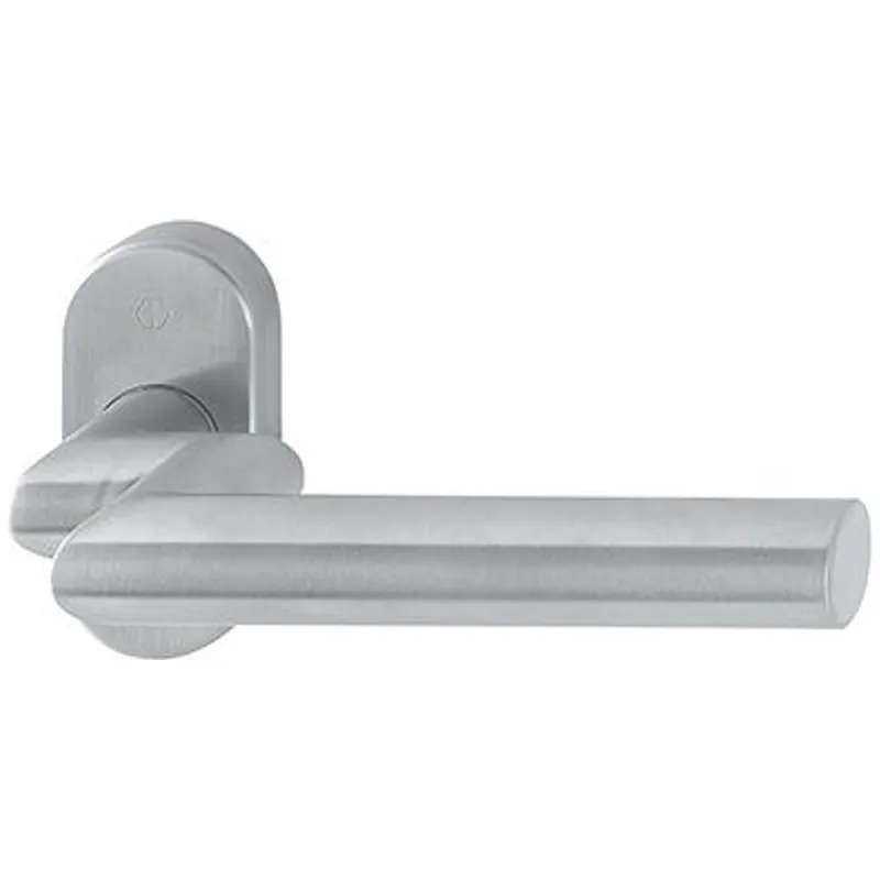 HOPPE Hoppe FH Dr.-Halbgarnitur VK9 oh. Schlüsselros., Stützn., Rückholf., EDSTA, F69 – Produktbild 2 von 4