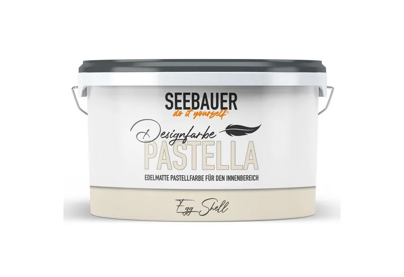 SEEBAUER diy Wandfarbe Design-Pastellfarbe PASTELLA, Edelmattes Finish, Beige, – Produktbild 1 von 1